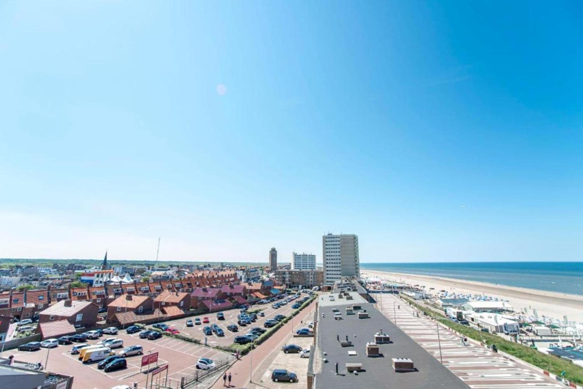 Blue Shell With Private Parking Garage Apartment Zandvoort Exterior photo